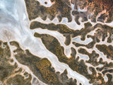 Aerial photo of Tanami Desert, Northern Territory.