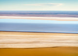 aerial view of lake eyre kati thanda