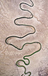 Aerial photo of Menindee Lakes, New South Wales, australia