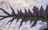 aerial view of Ord River, The Kimberley, Western Australia.