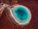 aerial photo of shark bay by Airphoto Australia