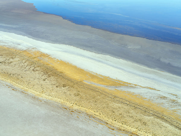 aerial photograph of lake eyre, South Australia