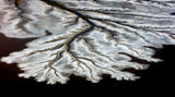aerial photography of tidal flats, Western Australia