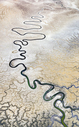 aerial photo of Menindee Lakes, New South Wales