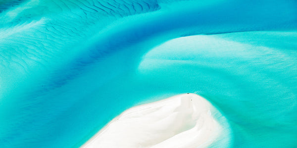 aerial photo of whitsunday island, australia