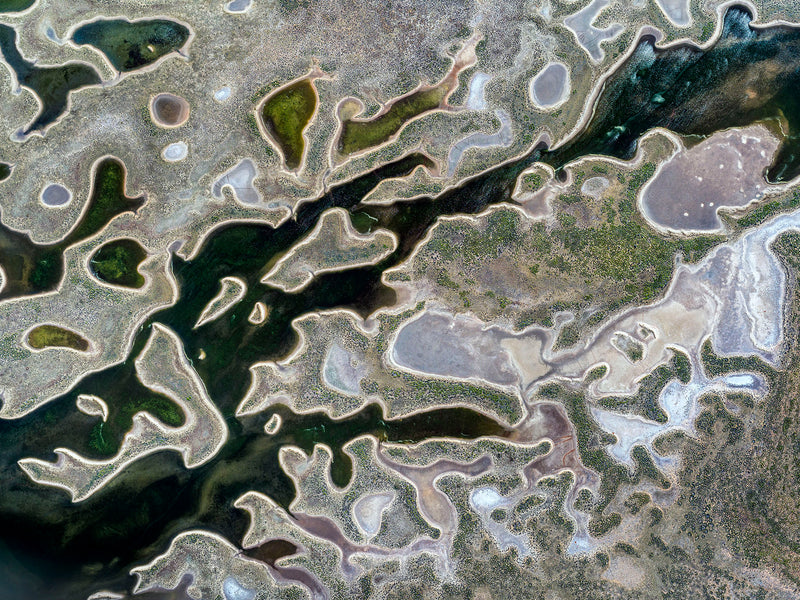 aerial view of outback Northern Territory