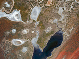 aerial photography of tanami desert, Northern Territory, australia