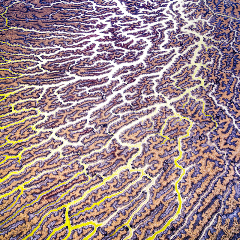 aerial view of Menindee lakes, New South Wales, australia