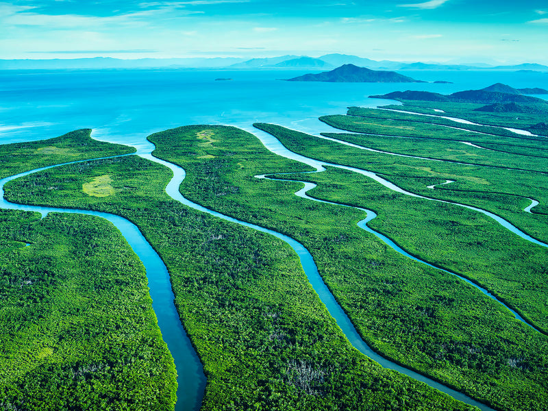 aerial photography of hinchinbrook island, Queensland, Australia