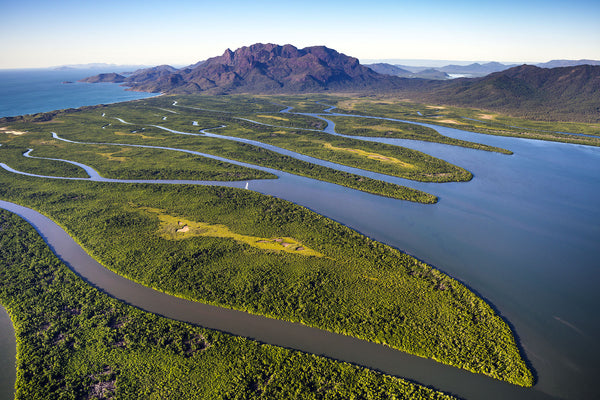 aerial photography of Hinchinbrook Island Queensland australia
