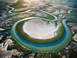 aerial photo of the gulf of carpentaria, Queensland, australia