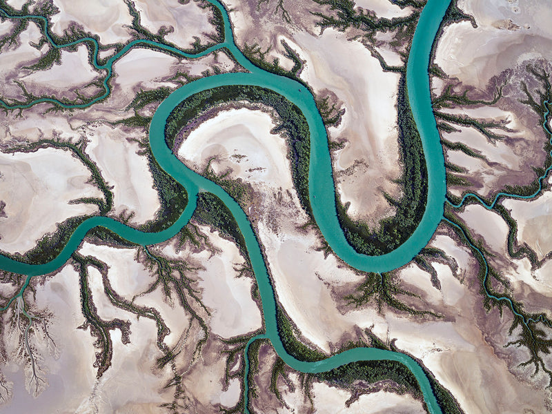 aerial photo of the gulf of carpentaria, northern territory australia