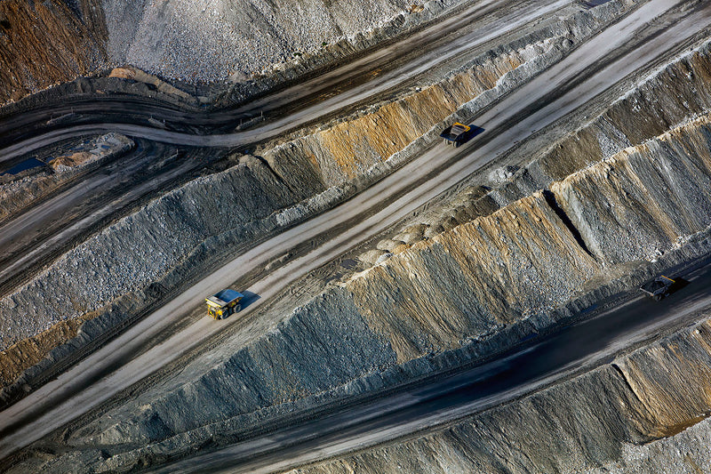 aerial photography coal mining