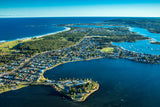 aerial photo of Belmont South