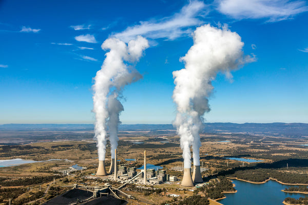 aerial photo of Bayswater Power Station, Hunter Valley, NSW, Australia