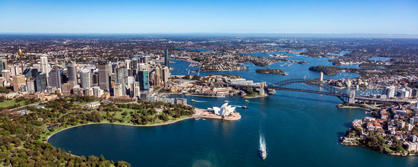 aerial photo Sydney